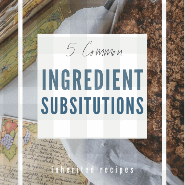 Ingredient Substitution Guidebook